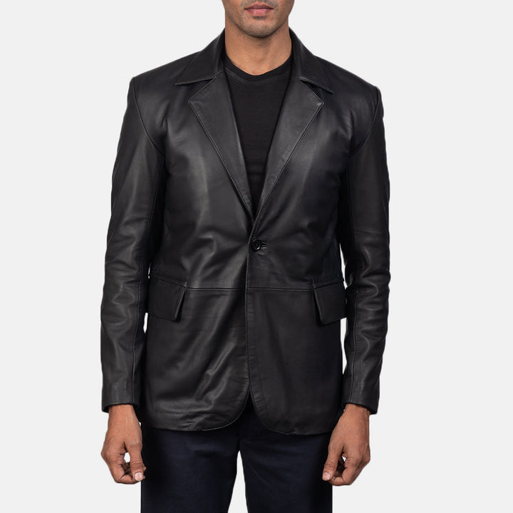 Men's Leather Blazers