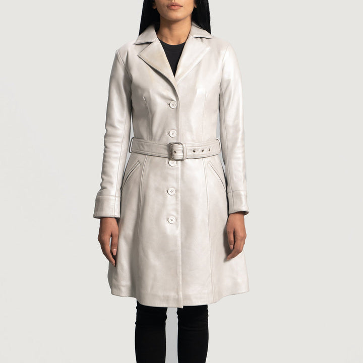 Women's Leather Trench Coats