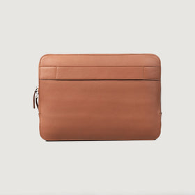 The Baxter Brown Leather Laptop Sleeve