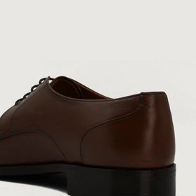 Attorney Derby Brown Leather Shoes