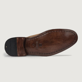 Attorney Derby Brown Nubuck Leather Shoes