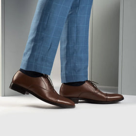 Professor Oxford Brown Leather Shoes