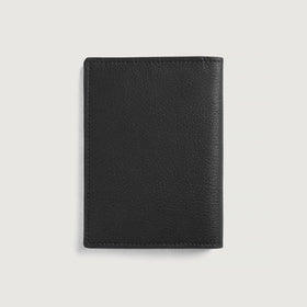 Bernardi Black Leather Travel Wallet