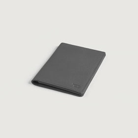 Bernardi Grey Leather Travel Wallet