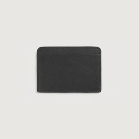 Karl Black Leather Card Holder