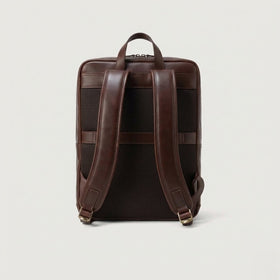 The Bedford Vintage Brown Leather Backpack