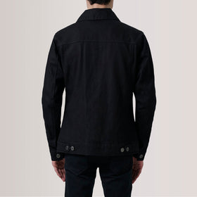 Conard Black Denim Trucker Jacket