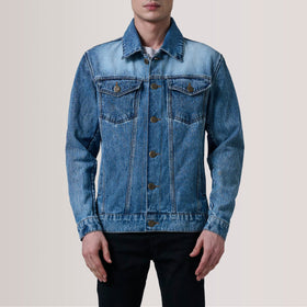 Conard Ice Blue Denim Trucker Jacket