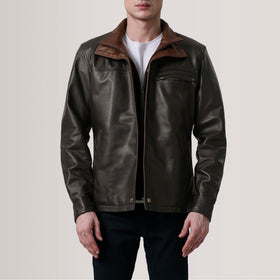 Sean Brown Leather Classic Jacket