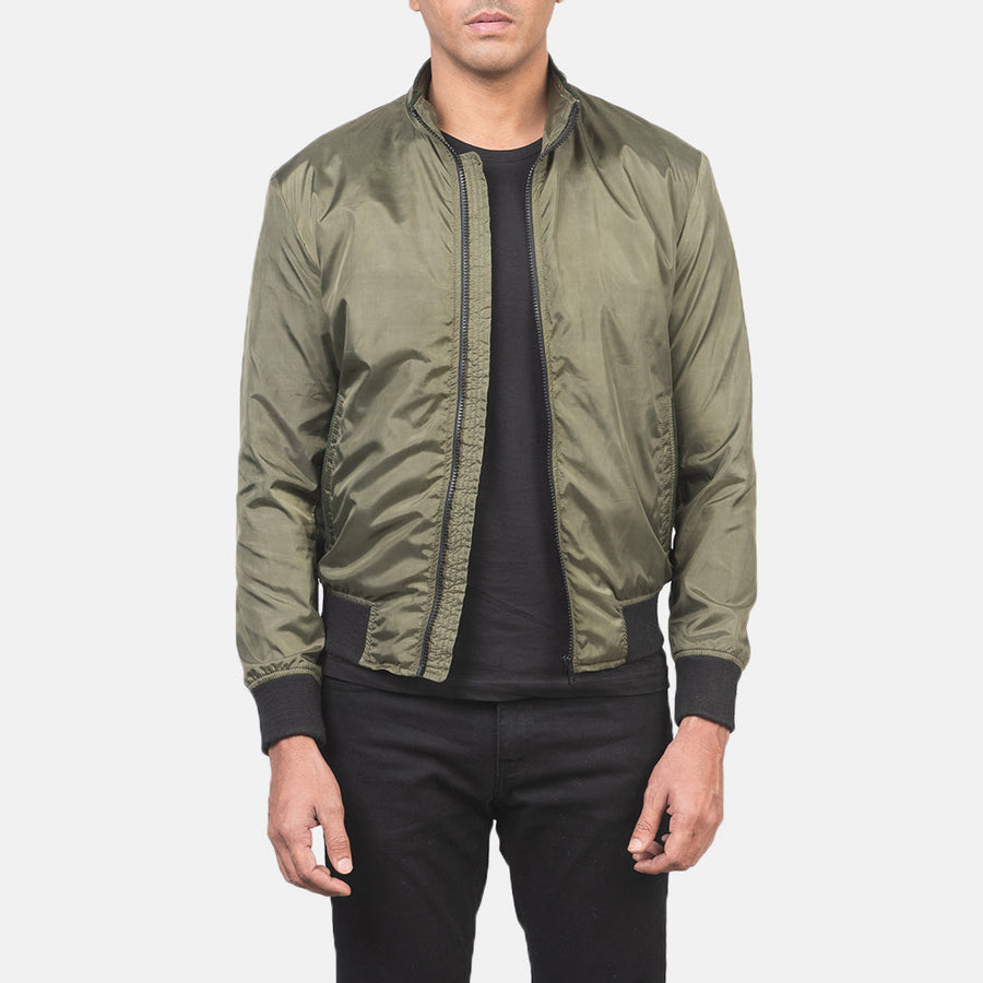 Ramon Green Bomber Jacket