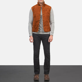 Tony Brown Suede Vest