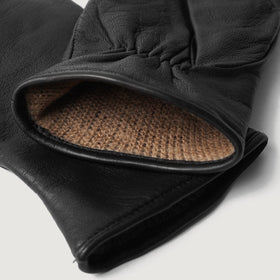 Saltor Black Leather Dress Gloves