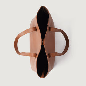 The Bianca Brown Leather Tote Bag