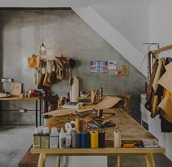 Leather workshop