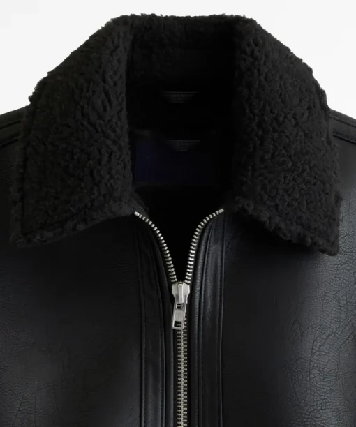 Mens-Black-Shearling-Cropped-Aviator-Sherpa-Leather-Jacket-510×612