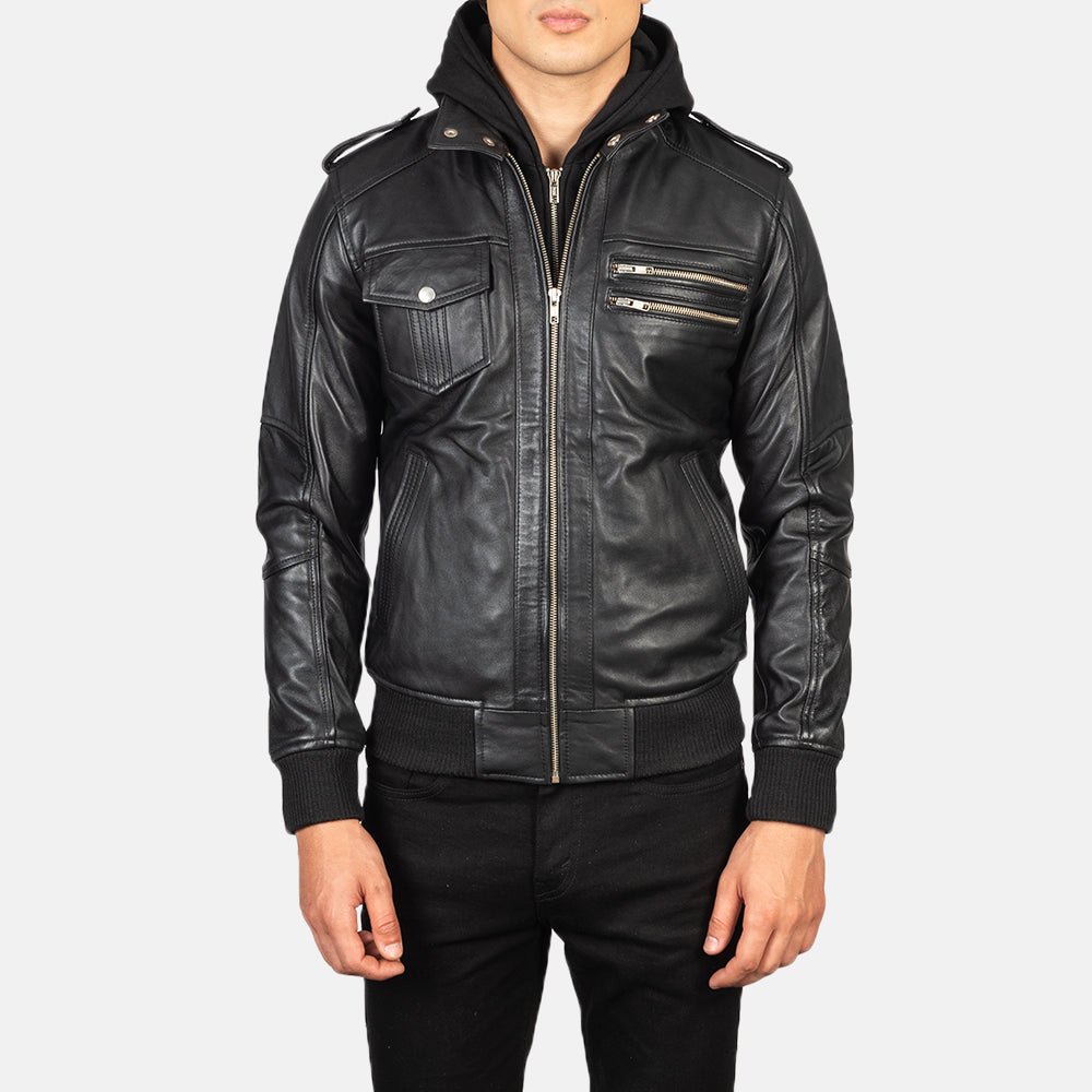 Men_s_Bravado_Black_Hooded_Leather_Bomber_Jacket_Close_Front_668a9e21-d960-4c4d-b886-d27aab4dc179