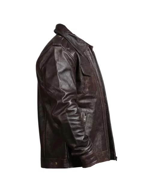 Mens-Vintage-Dark-Brown-Jacket-510×638