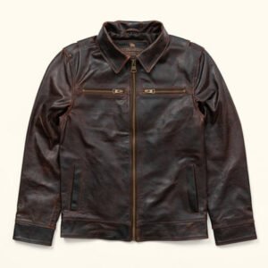 Legacy Leather Jacket (Brown)